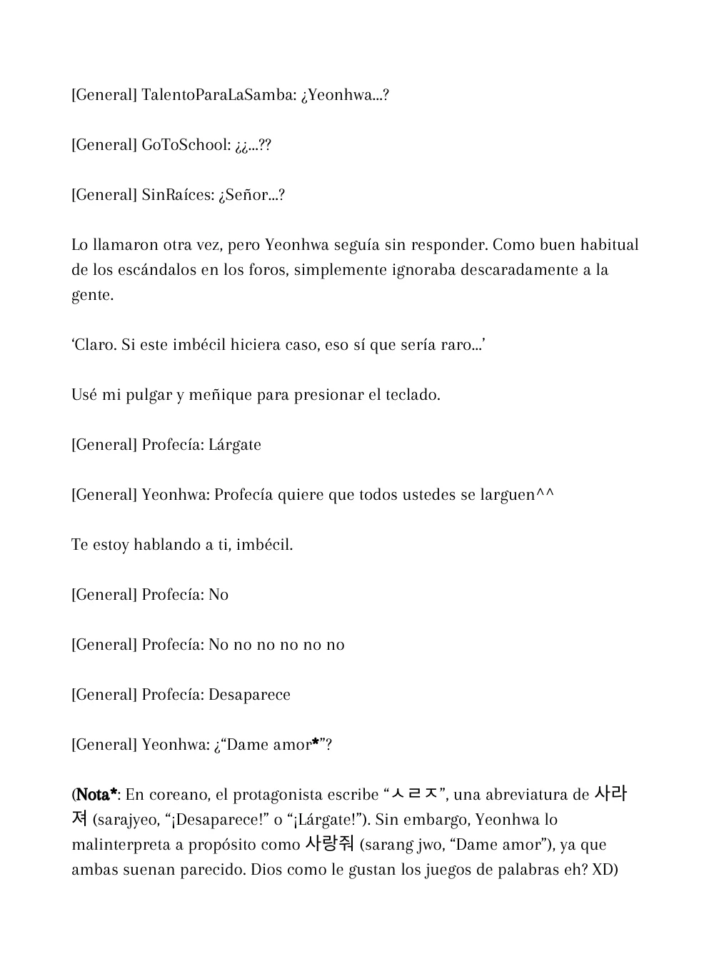 Soy solo un extra, pero un asesino me está persiguiendo Capítulo 33 - página 7