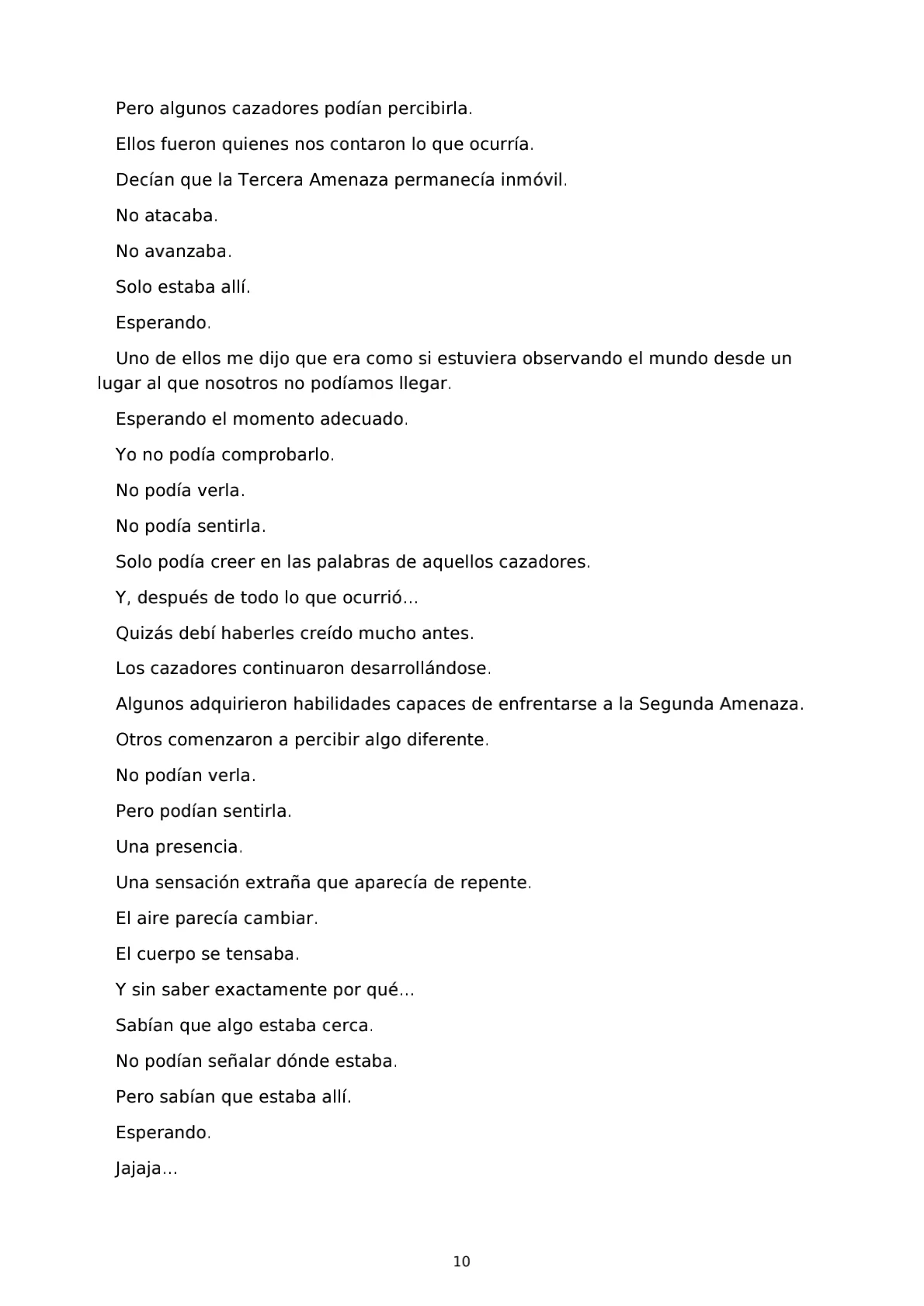 El mundo bajo su sombra Capítulo 0.1 - página 10