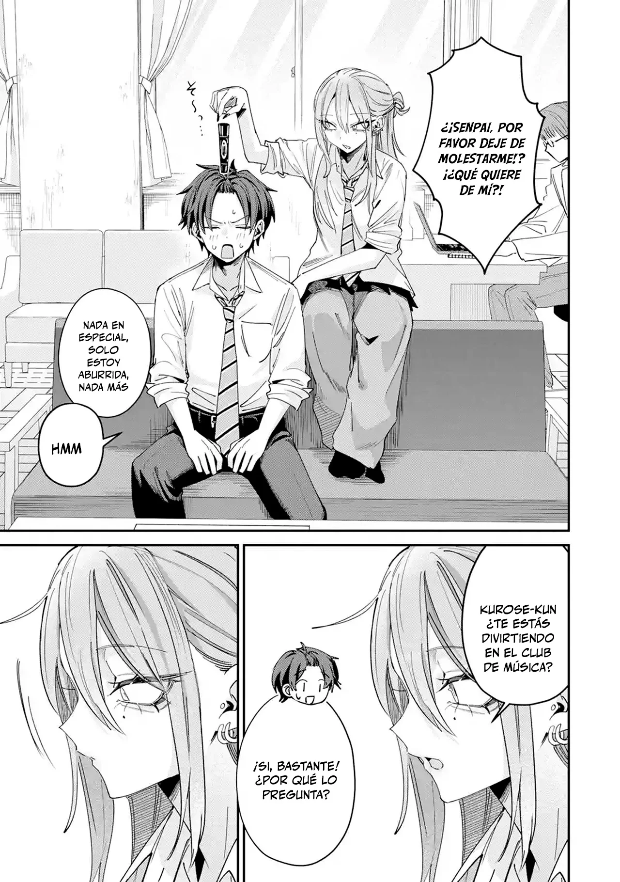 Haimiya-senpai wa Kowakute Kawaii Capítulo 38 - página 11