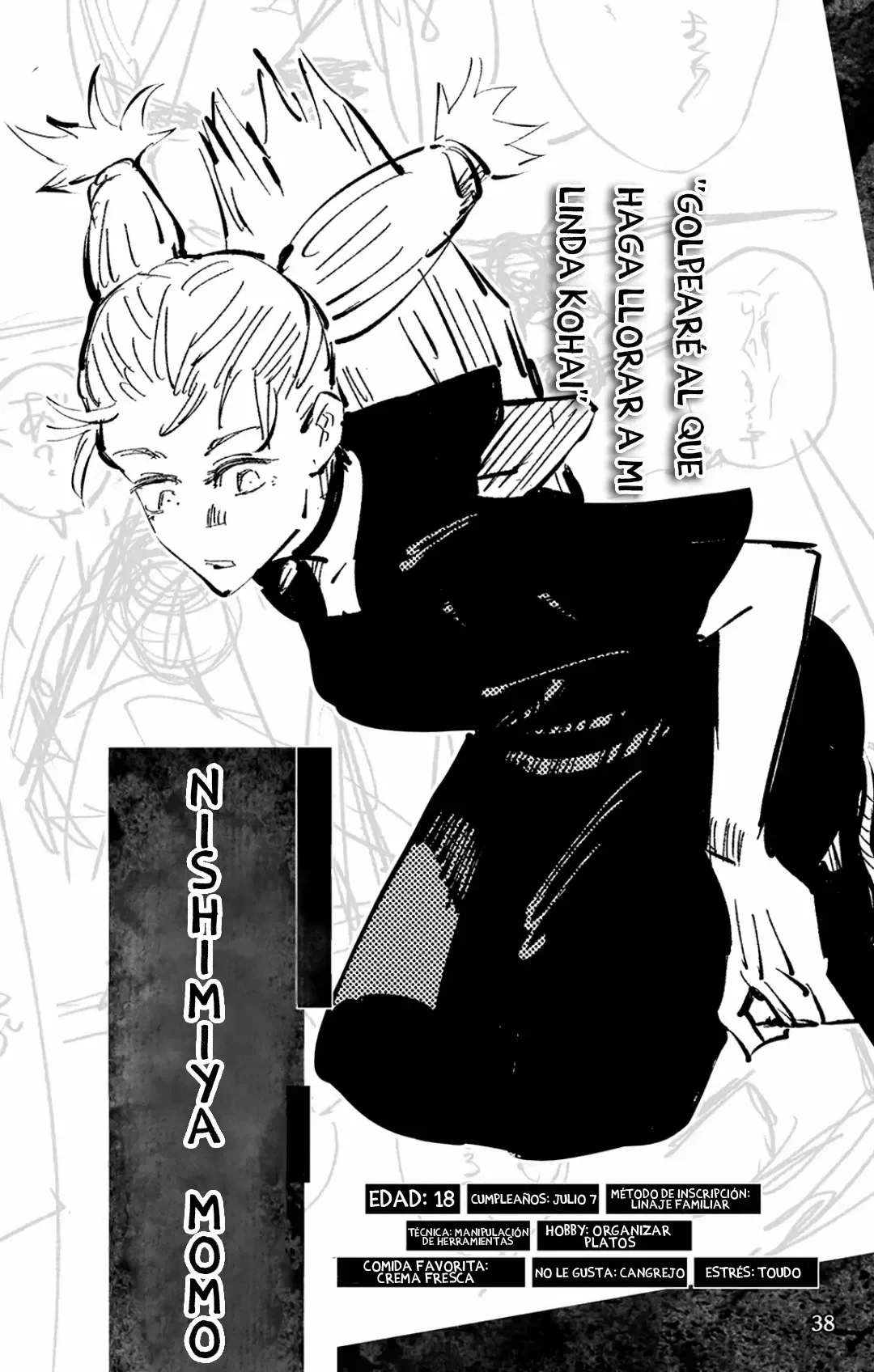 Jujutsu Kaisen: FANBOOK OFICIAL Capítulo 1 - página 39