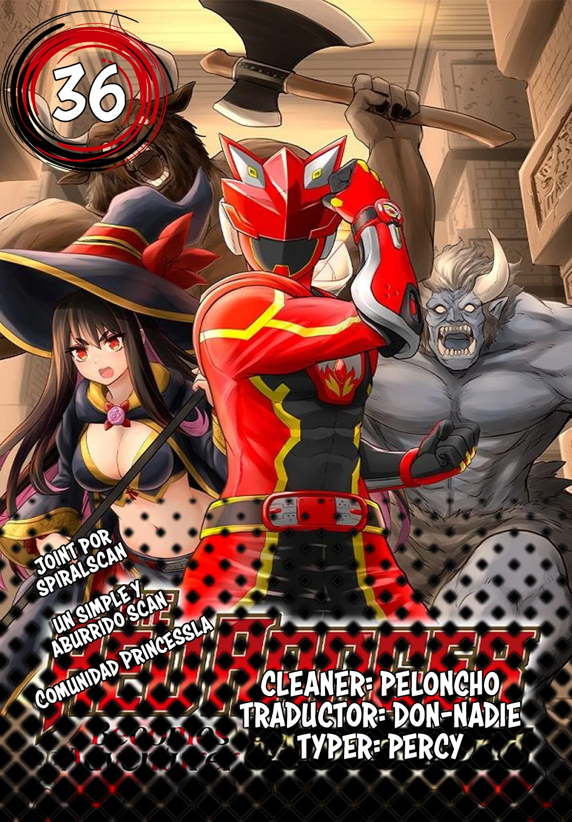 Sentai Red: Isekai de Boukensha ni Naru Capítulo 36 - página 1