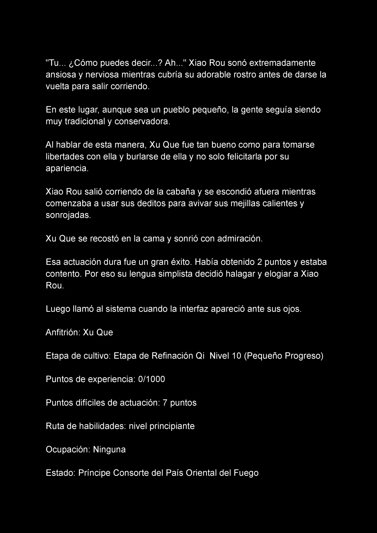 Sistema de intriga definitivo Capítulo 4 - página 5