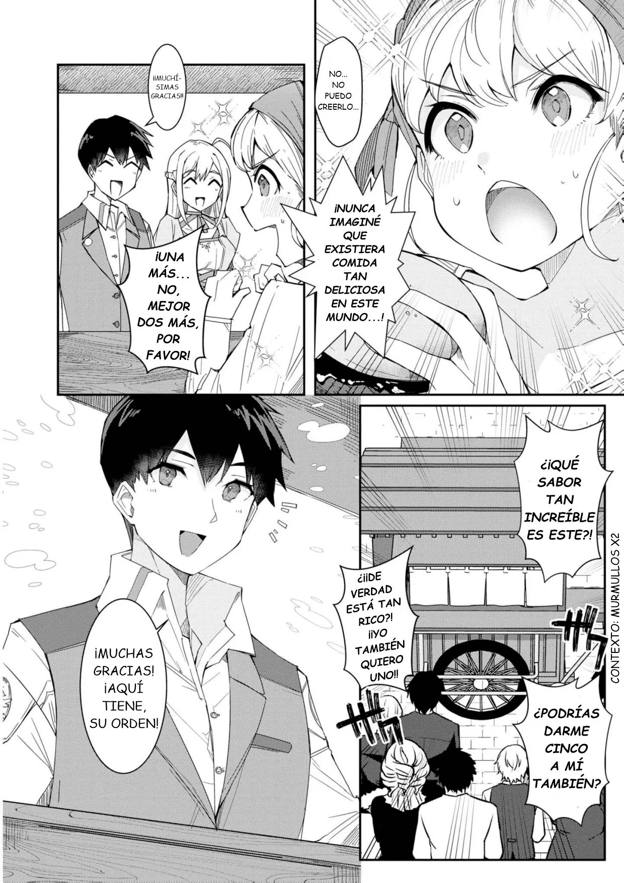 Shokuryou Seisei Skill wo Te ni Ireta node, Isekai de Shoukai wo Tachi Ageyou to Omoimasu Capítulo 4 - página 5