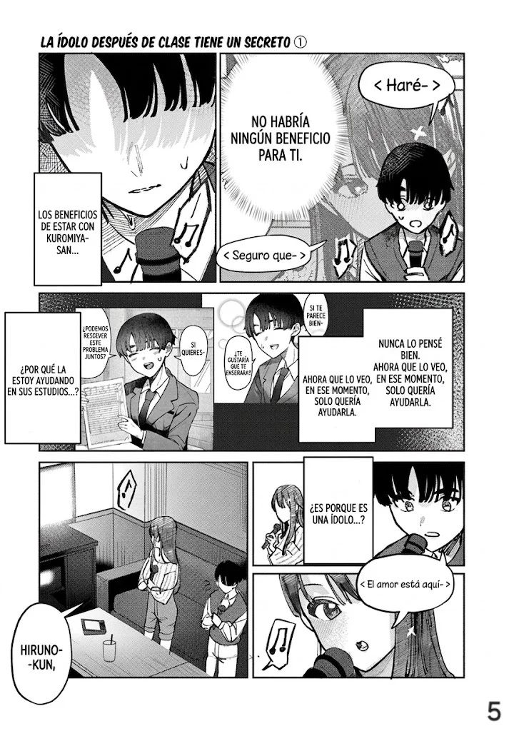Houkago no Idol ni wa Himitsu ga Aru Capítulo 7 - página 6