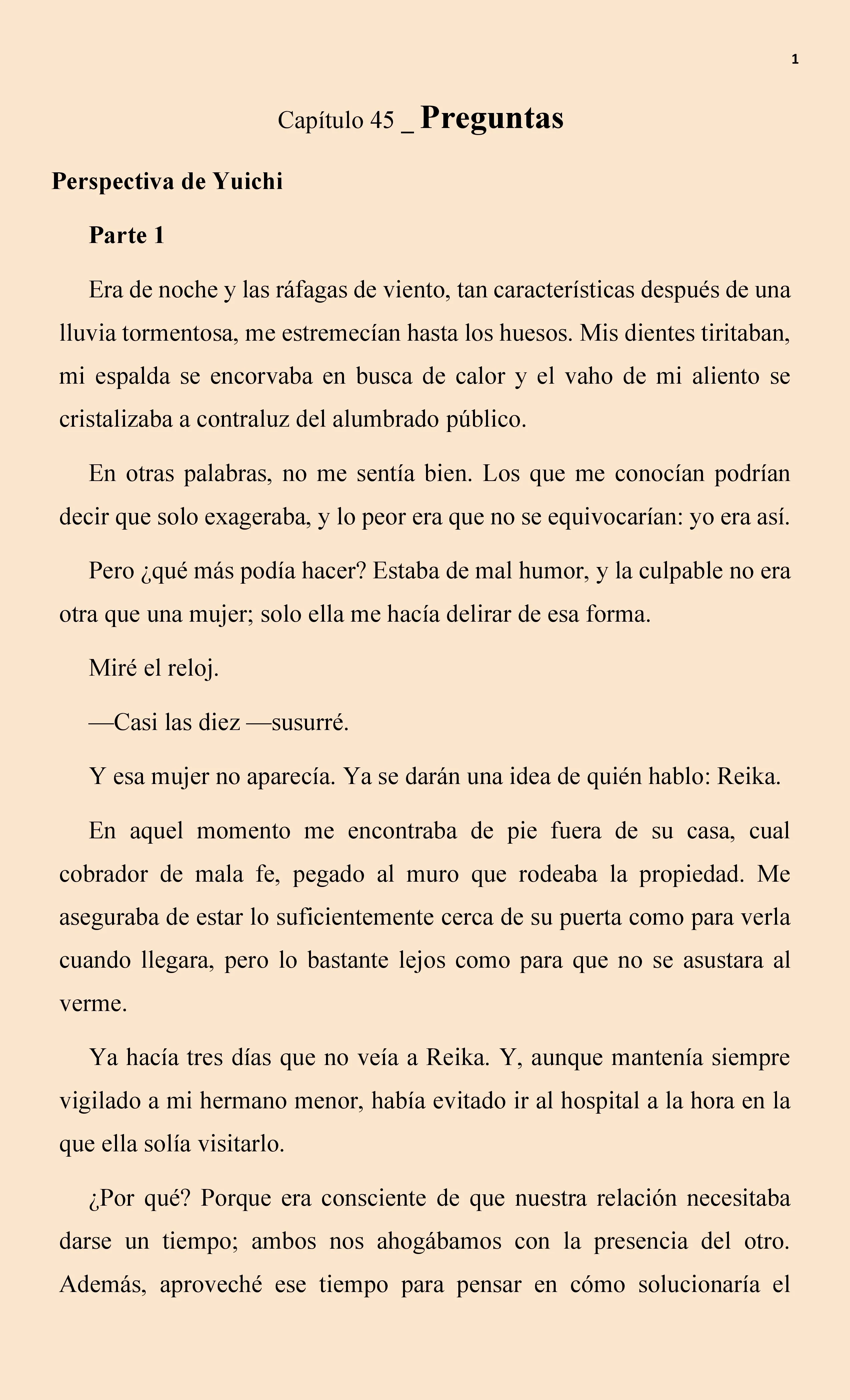 ¿Un estudiante de secundaria obligado a casarse con una MILF? Capítulo 46 - página 1