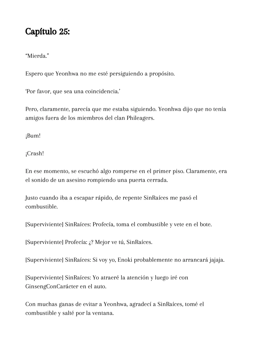 Soy solo un extra, pero un asesino me está persiguiendo Capítulo 25 - página 4