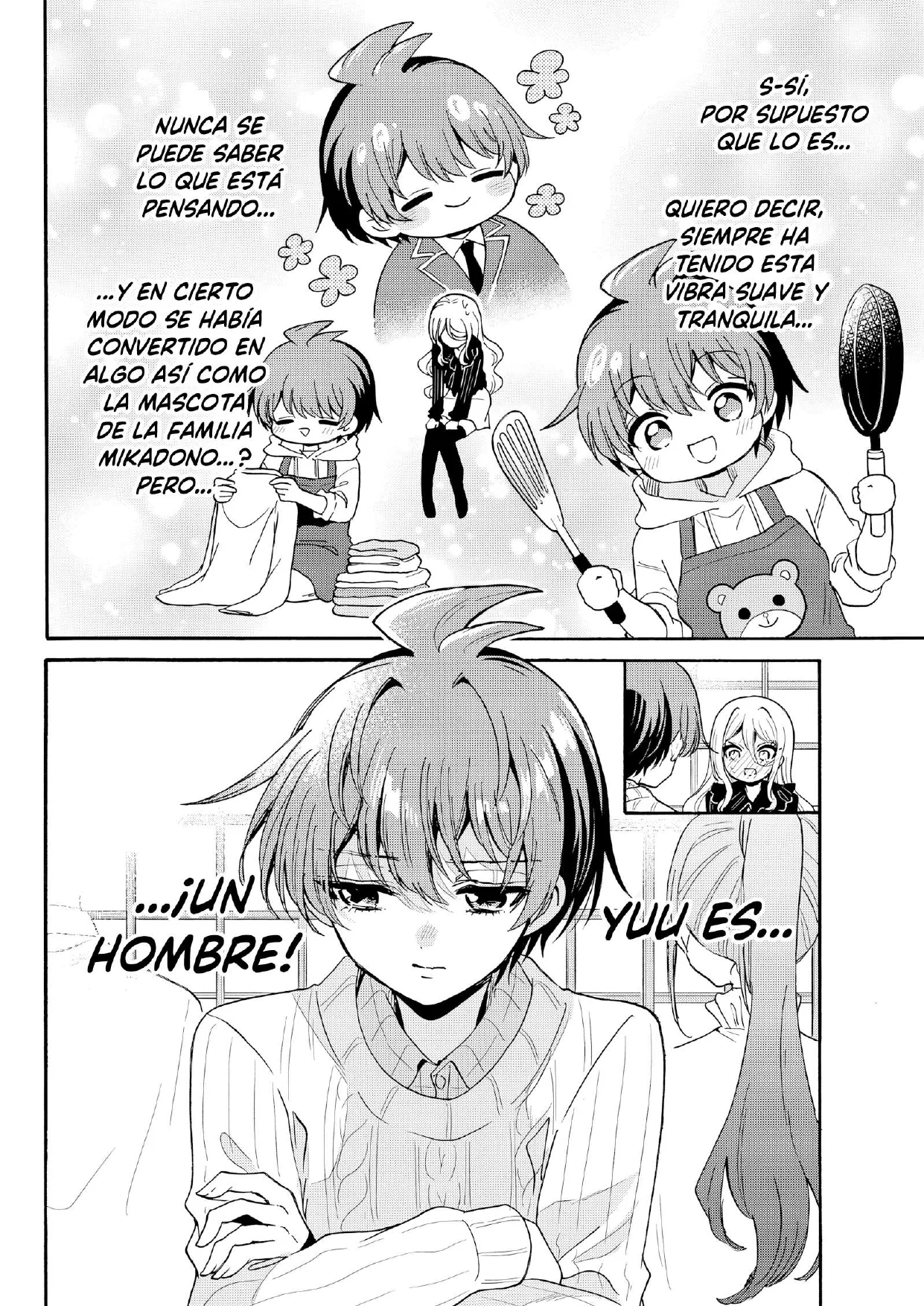 Mikadono Sanshimai wa Angai, Choroi. Capítulo 214 - página 4