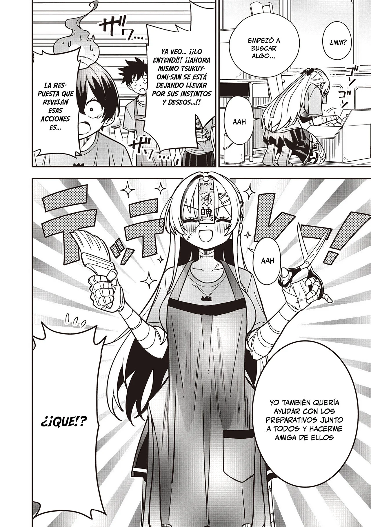 Undead-san no Bukiyou na Seishun Capítulo 10 - página 8