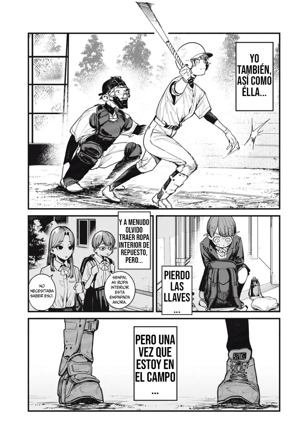 Eres una gran bateadora Capítulo 3 - página 9