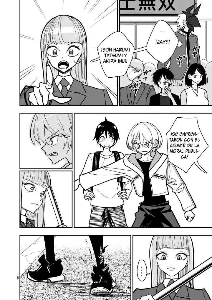 Sono Honoo no Na wa Seiheki Capítulo 38 - página 8