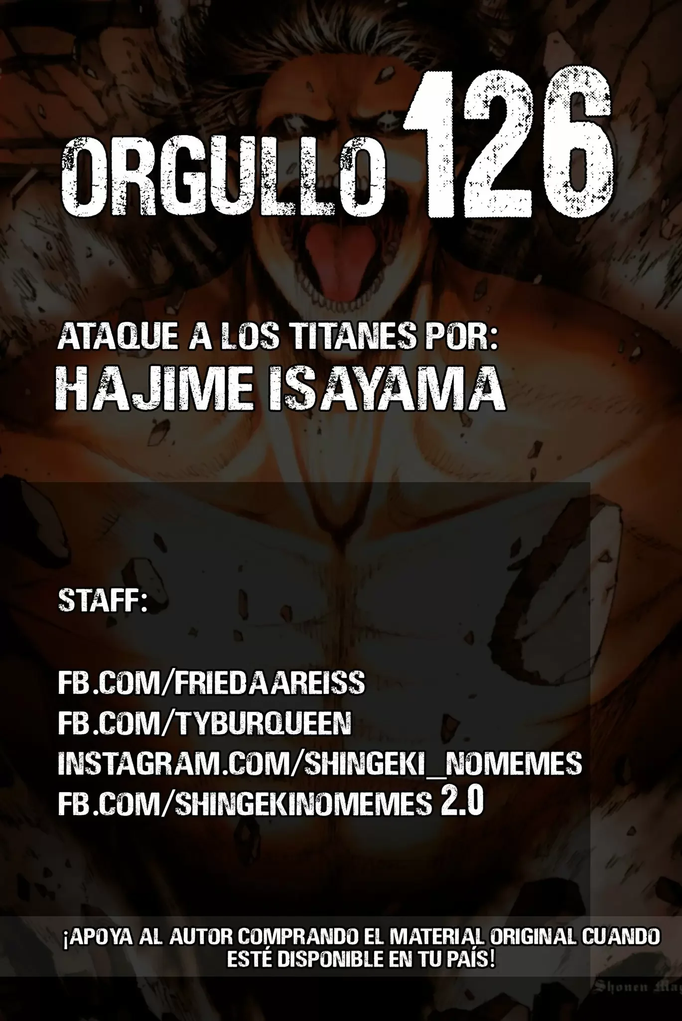 Shingeki no Kyojin Capítulo 126 - página 1