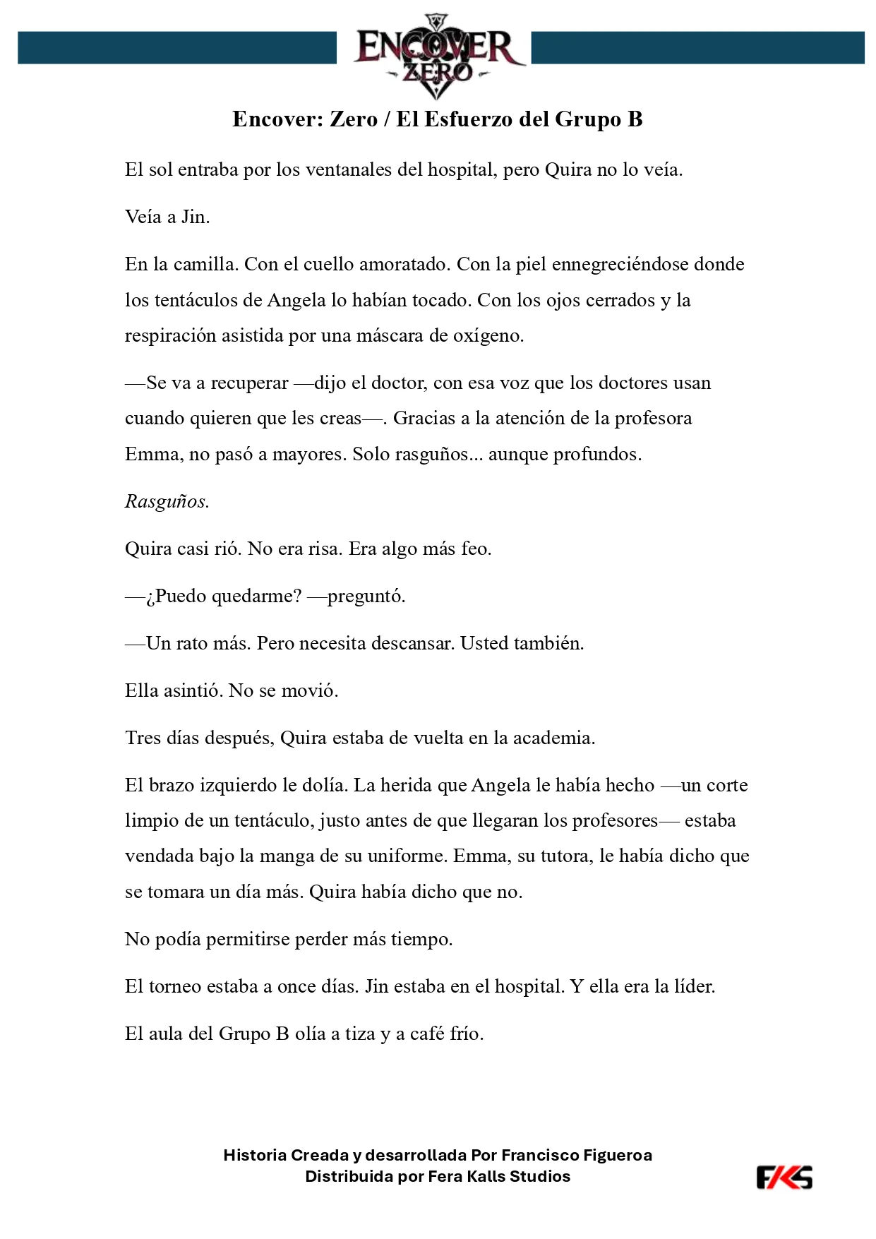 Encover:Zero Capítulo 5 - página 1