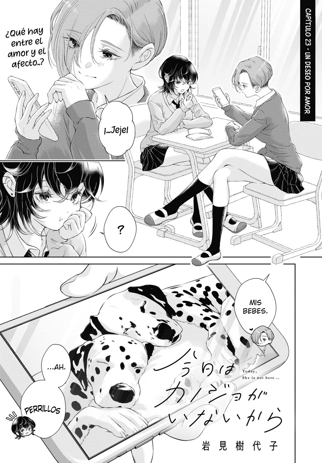 Kyou wa Kanojo ga Inai Kara Capítulo 23 - página 2