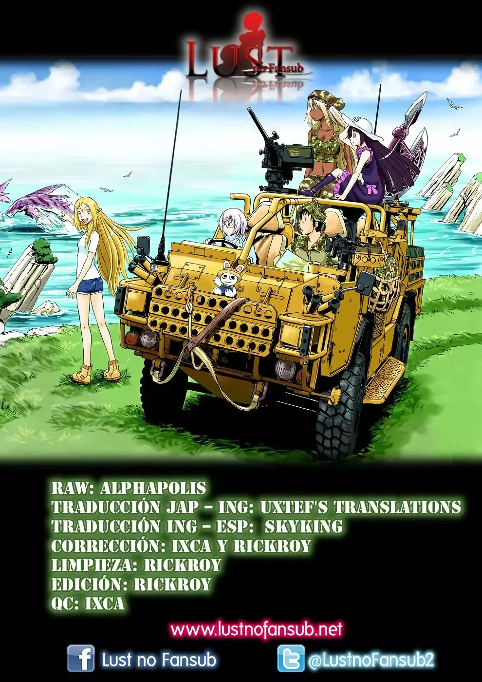 Gate: ¡Así lucharon allí las Fuerzas de Autodefensa de Japón! Capítulo 100 - página 1