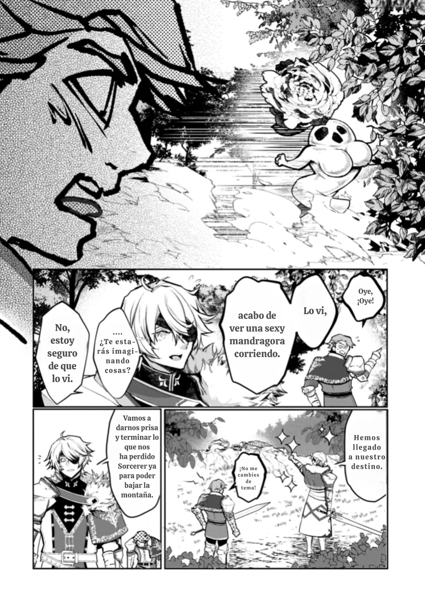 Mandragora tte Baretara Toubatsu desu ka?: Hana no Majo no Hohoemi wa Kanchigai no Tane o Maku Capítulo 1.5 - página 31