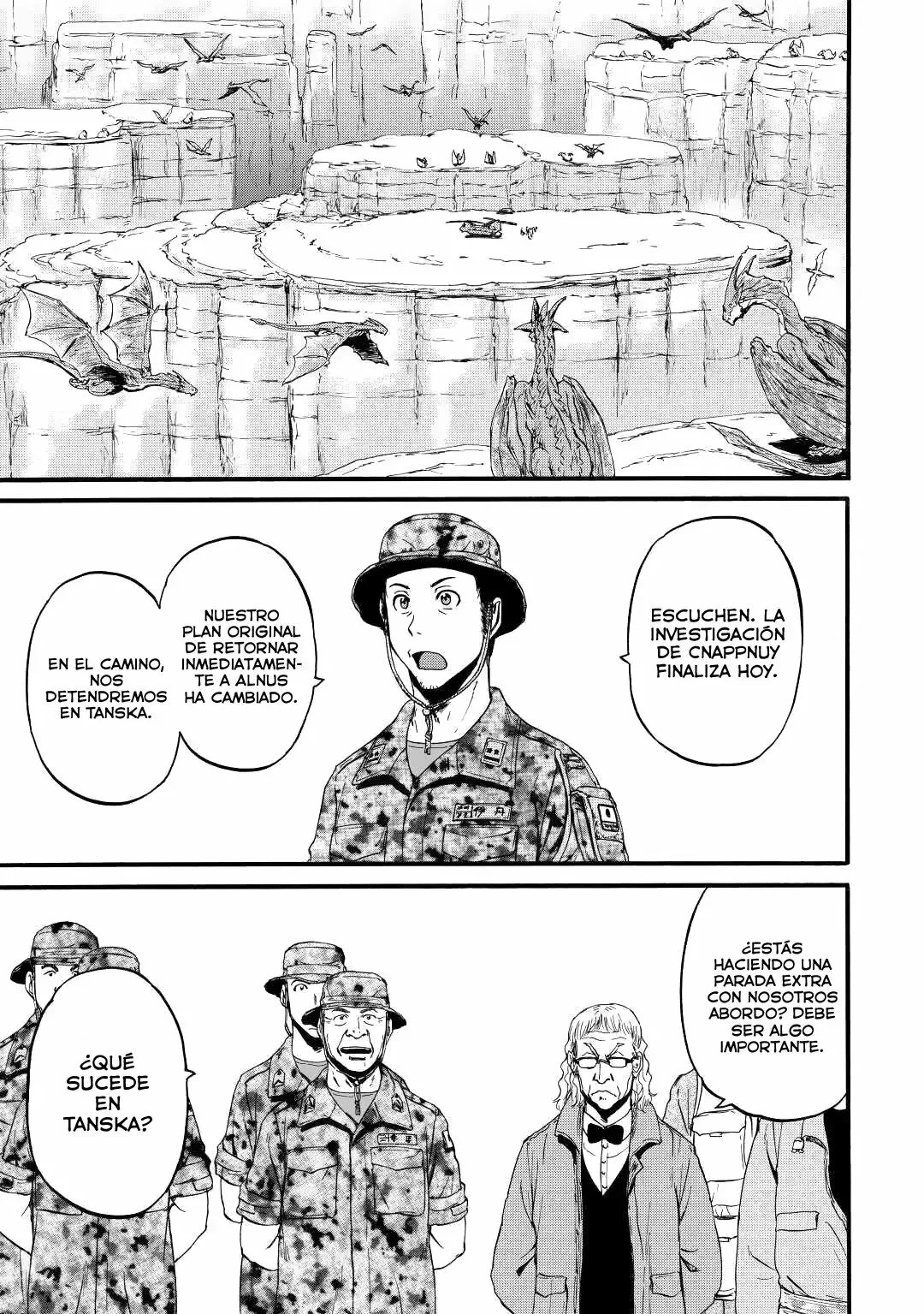 Gate: ¡Así lucharon allí las Fuerzas de Autodefensa de Japón! Capítulo 98 - página 10