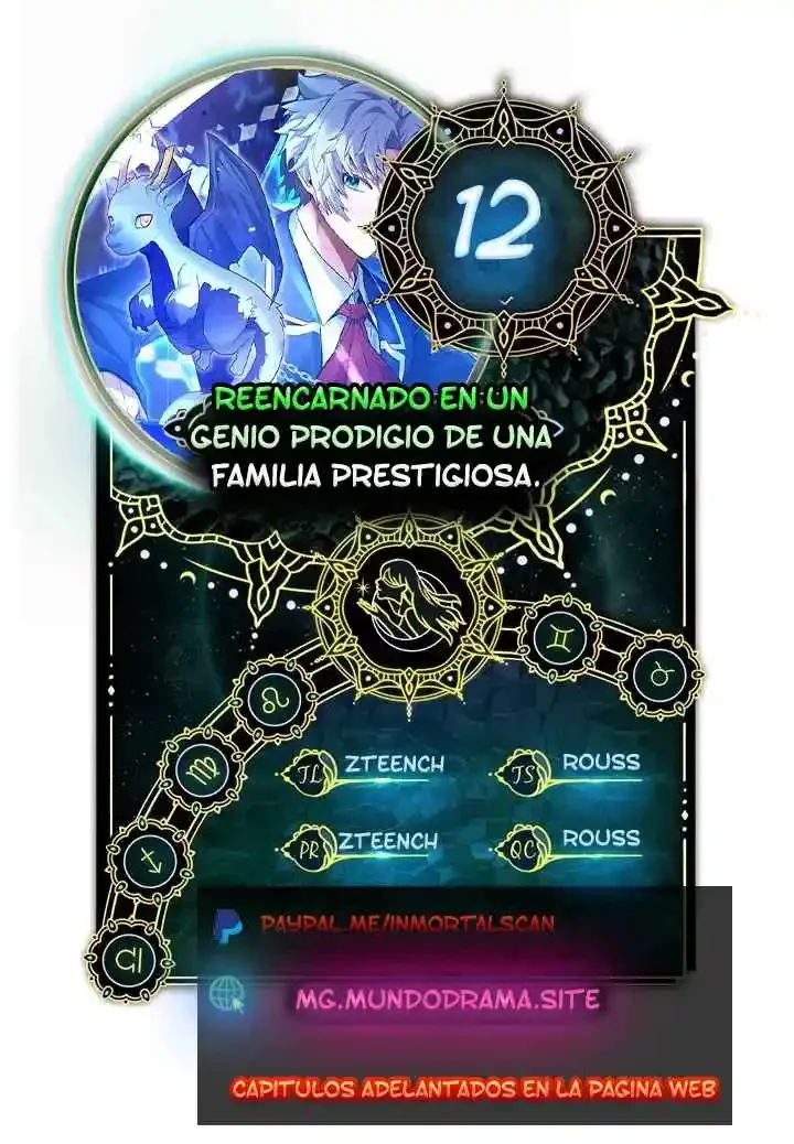 Reencarnado en un genio prodigio de una familia prestigiosa Capítulo 12 - página 1