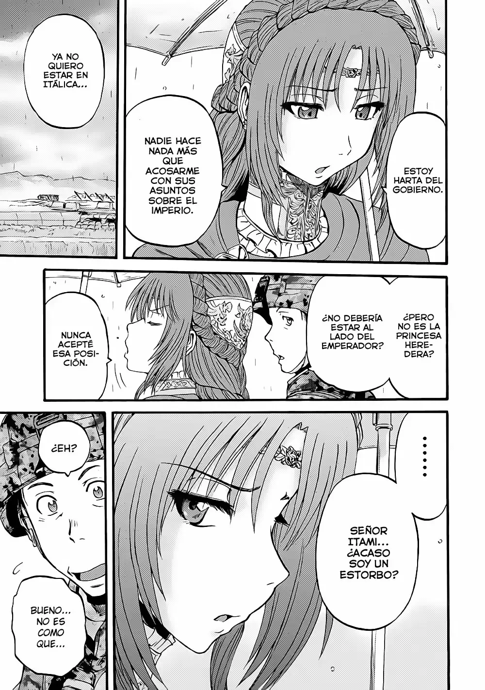 Gate: ¡Así lucharon allí las Fuerzas de Autodefensa de Japón! Capítulo 92 - página 7