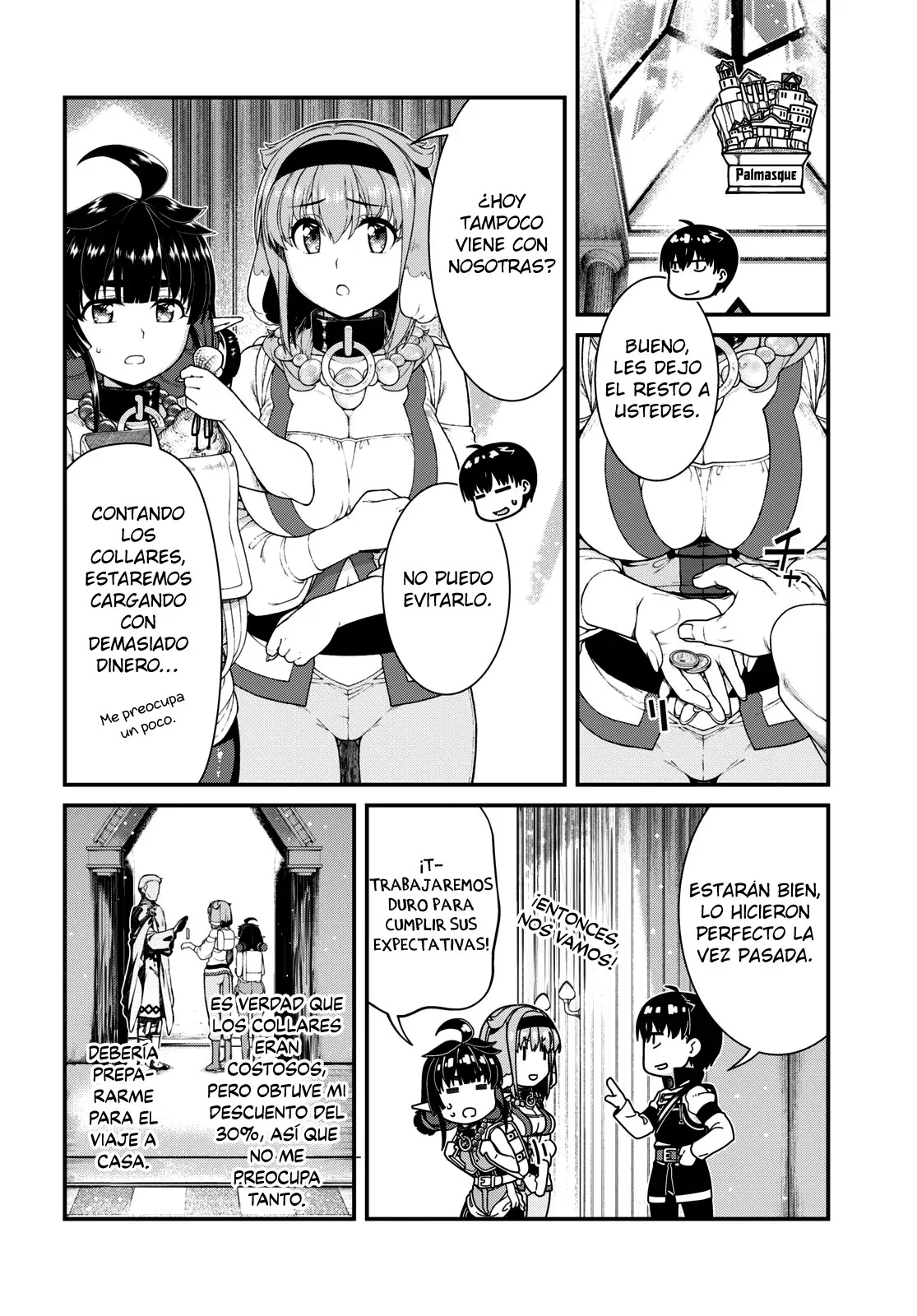 Isekai Meikyuu de Harem o Capítulo 83 - página 12