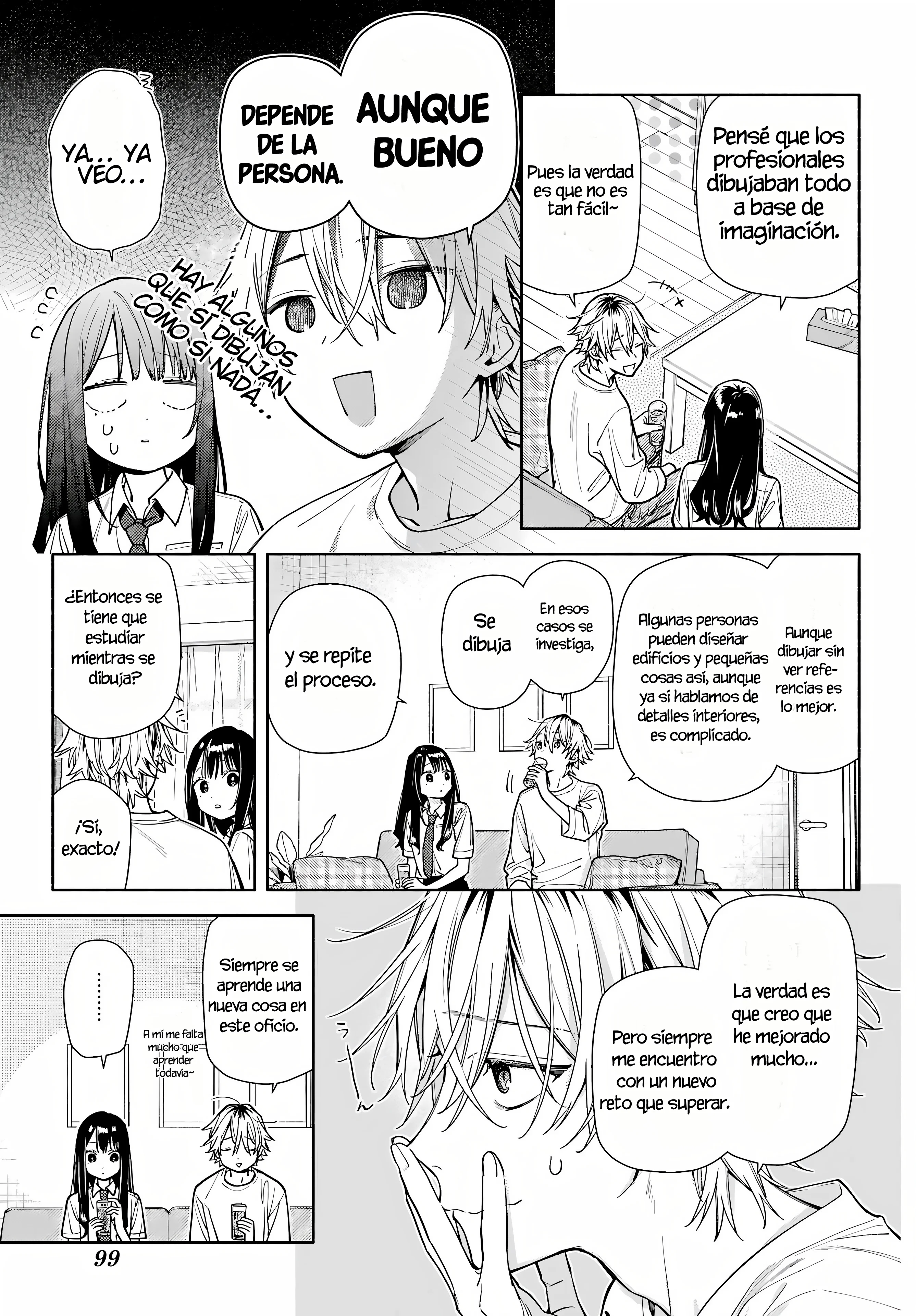No sé si es amor, pero… Capítulo 8 - página 16