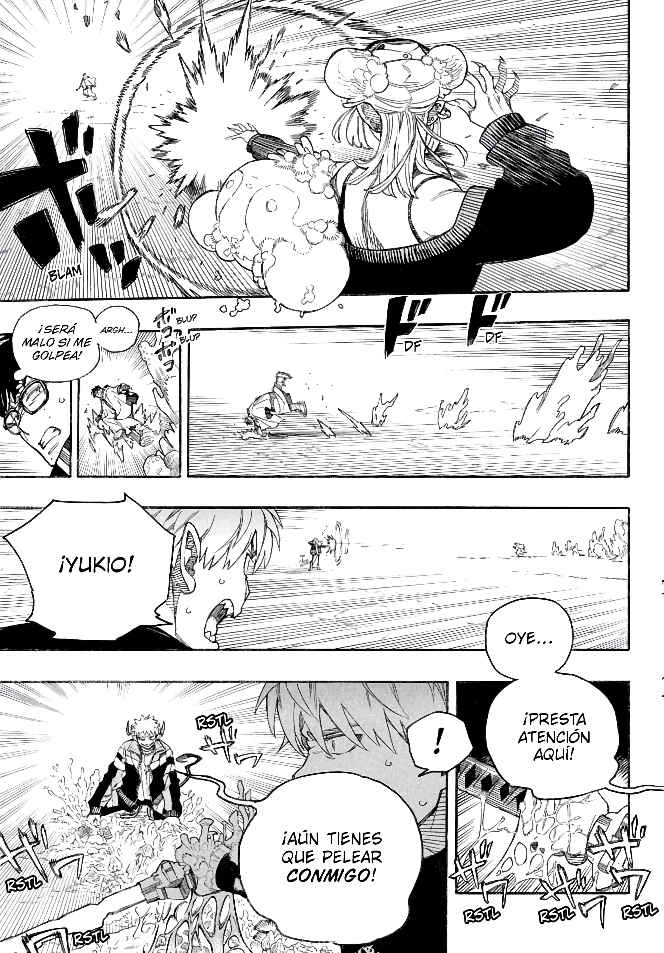 Ao No Exorcist Capítulo 167 - página 7