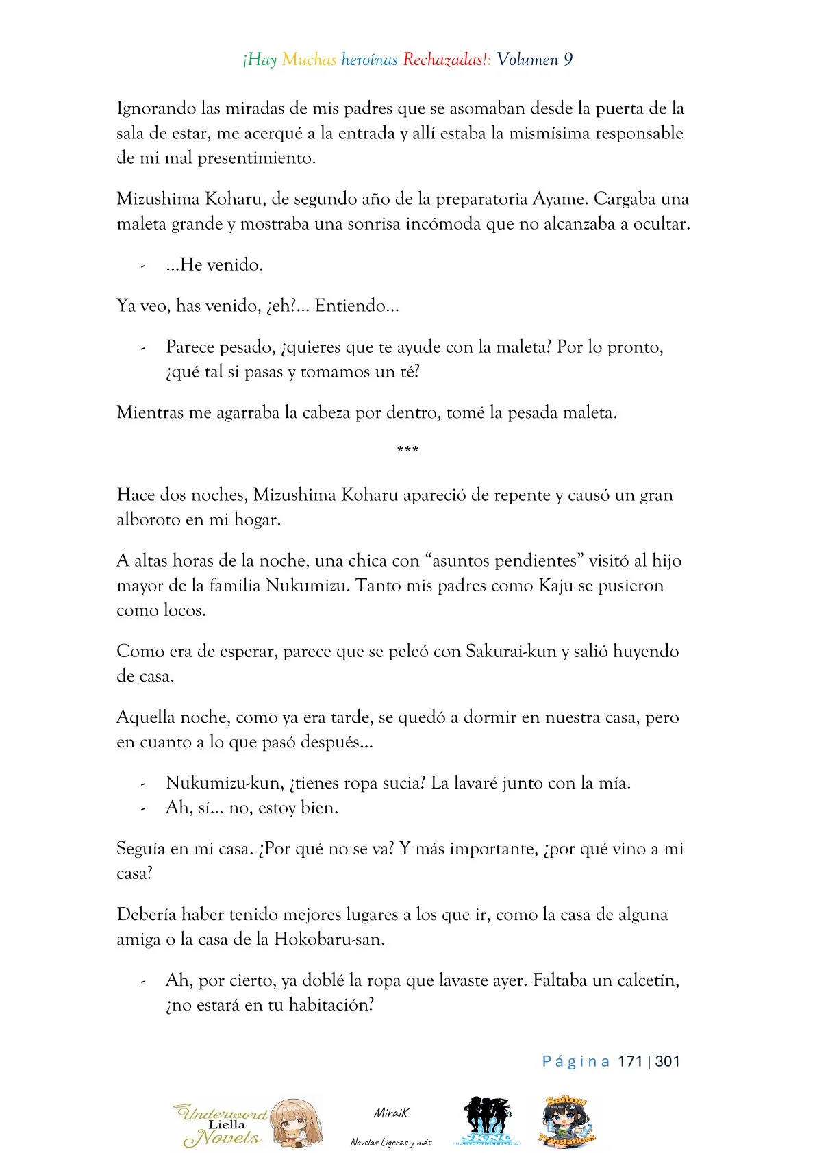 Makeine: Too Many Losing Heroines! Capítulo 9.3 - página 24