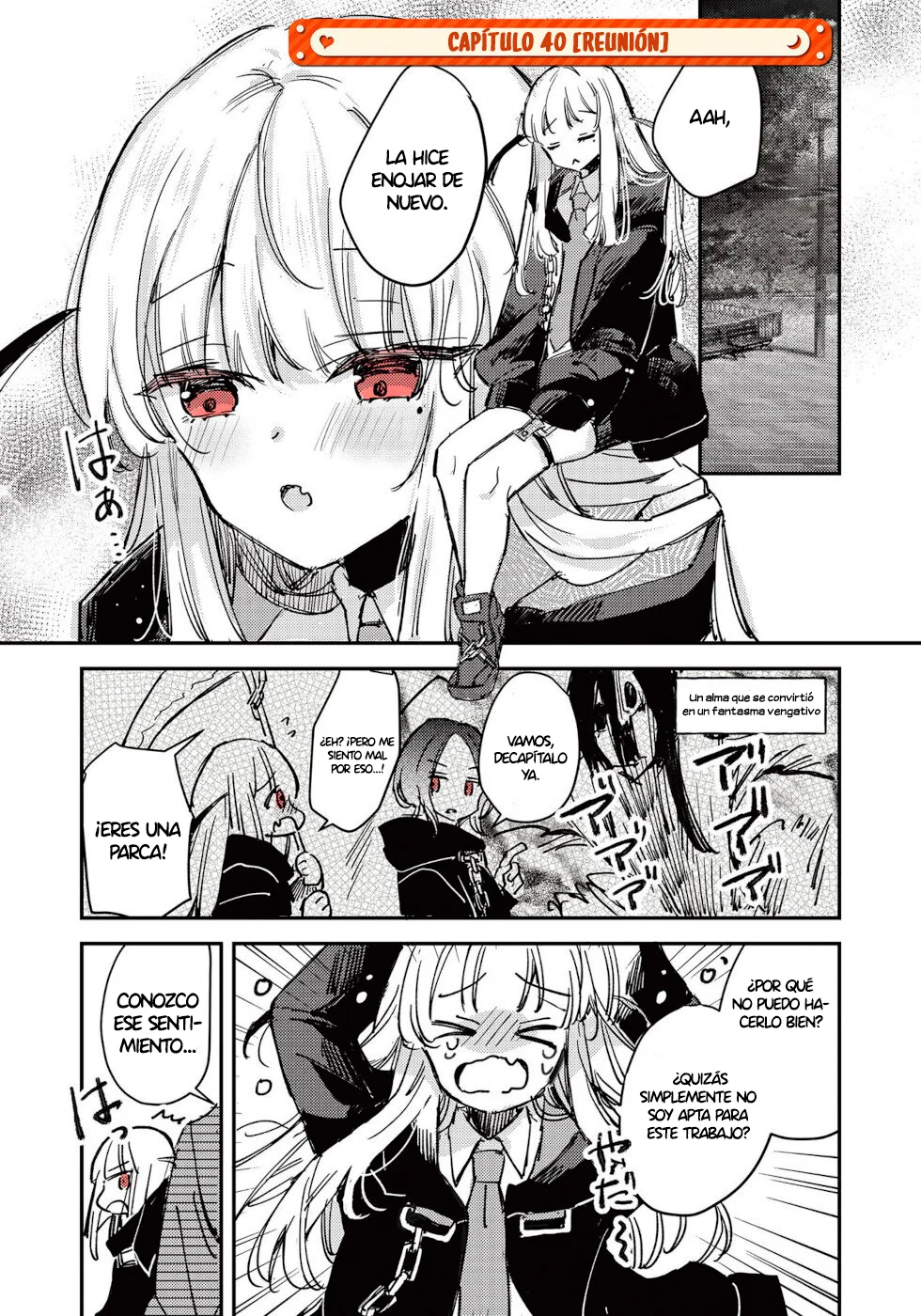 Ningen ni Koisuru Shinigami-chan Capítulo 40 - página 2