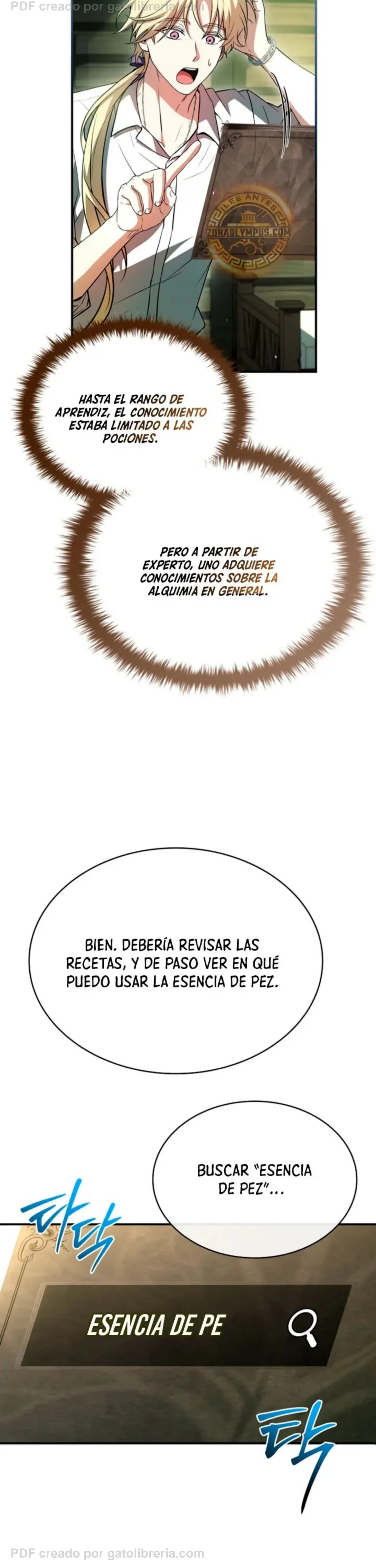 No me interesa ser el sucesor; mejor me dedicaré a sanar. Capítulo 25 - página 33