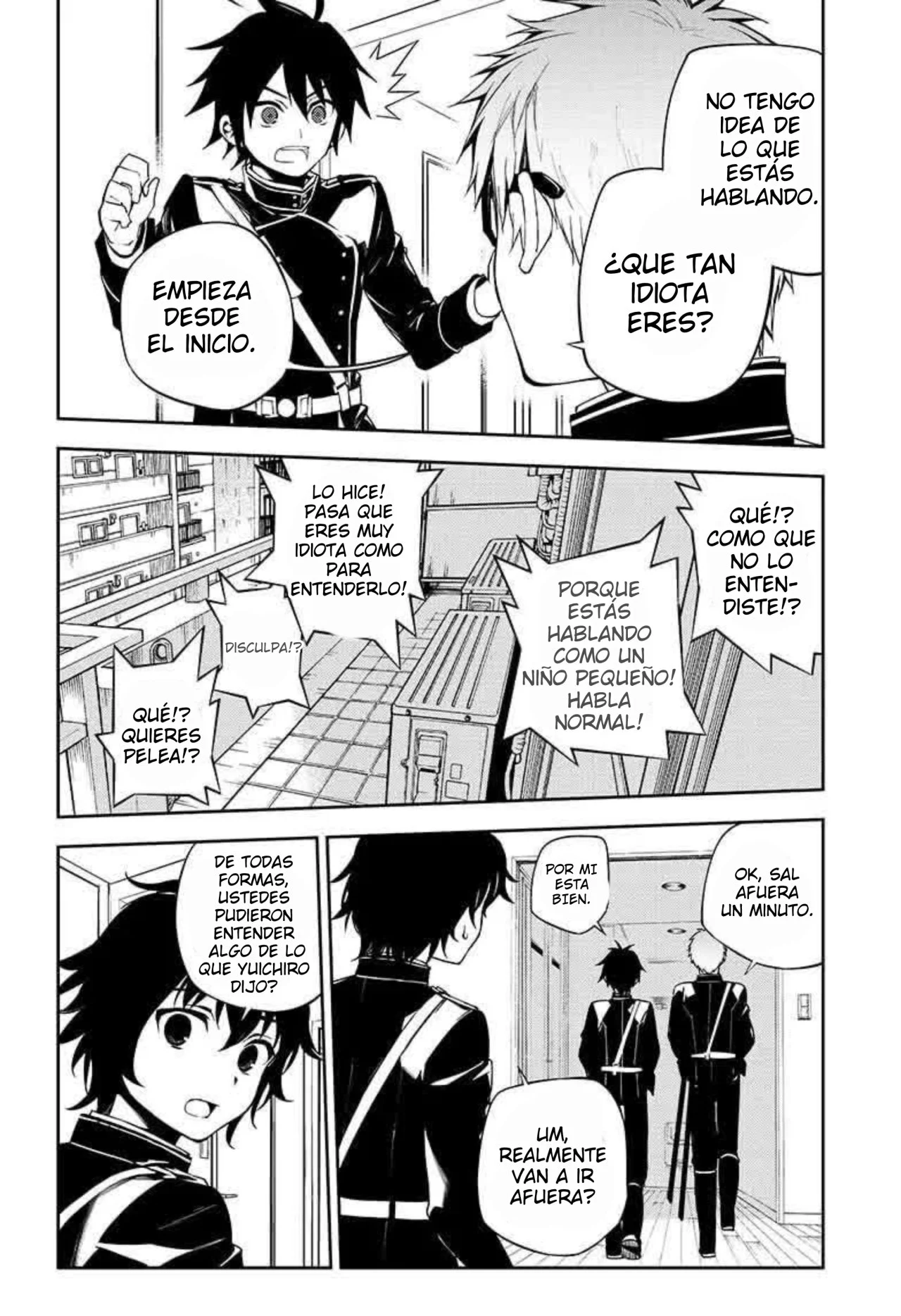 Owari no seraph Capítulo 95 - página 9