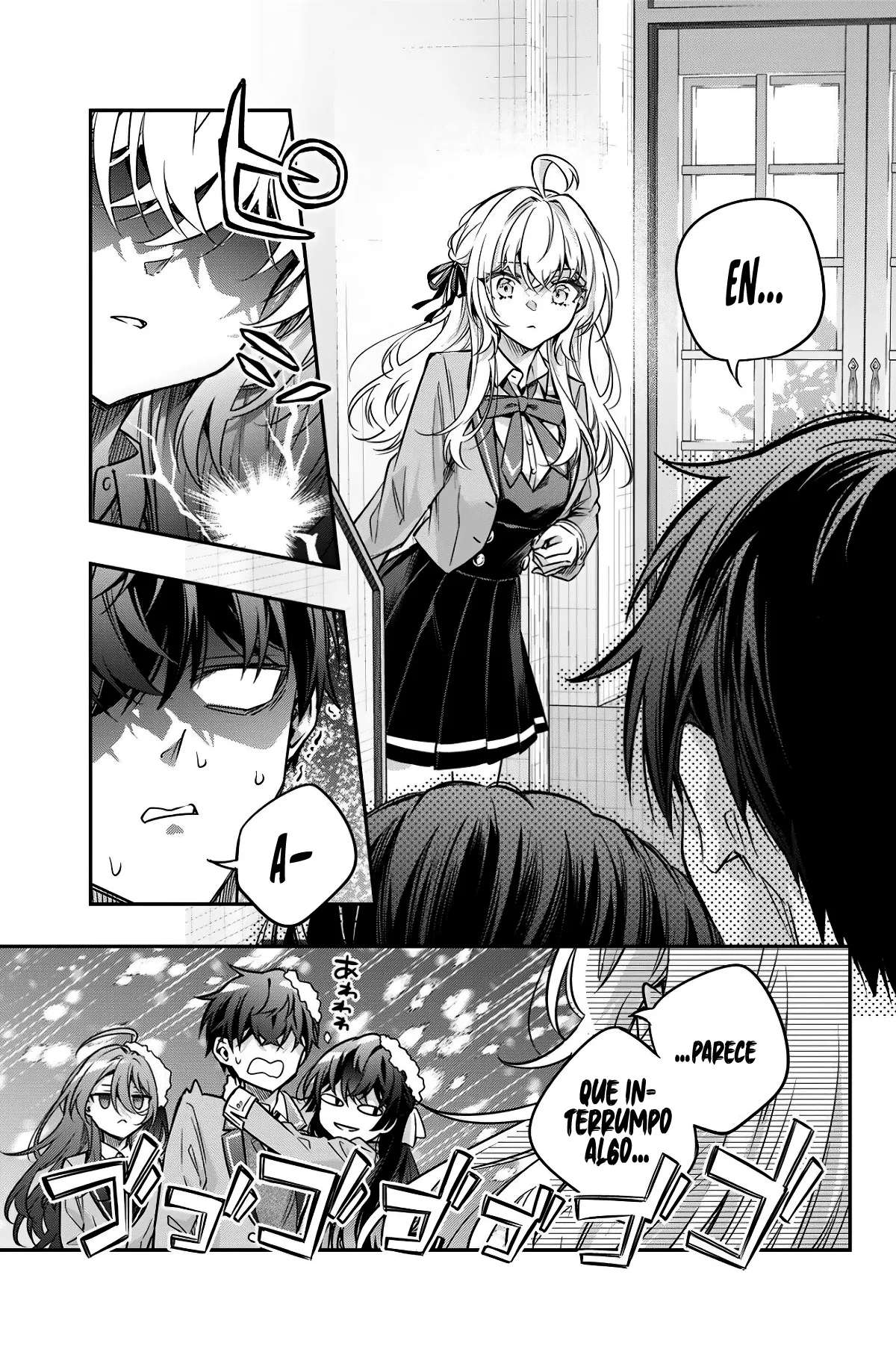 Alya-san, quien se sienta a mi lado, a veces susurra cosas dulces en ruso. Capítulo 74 - página 13