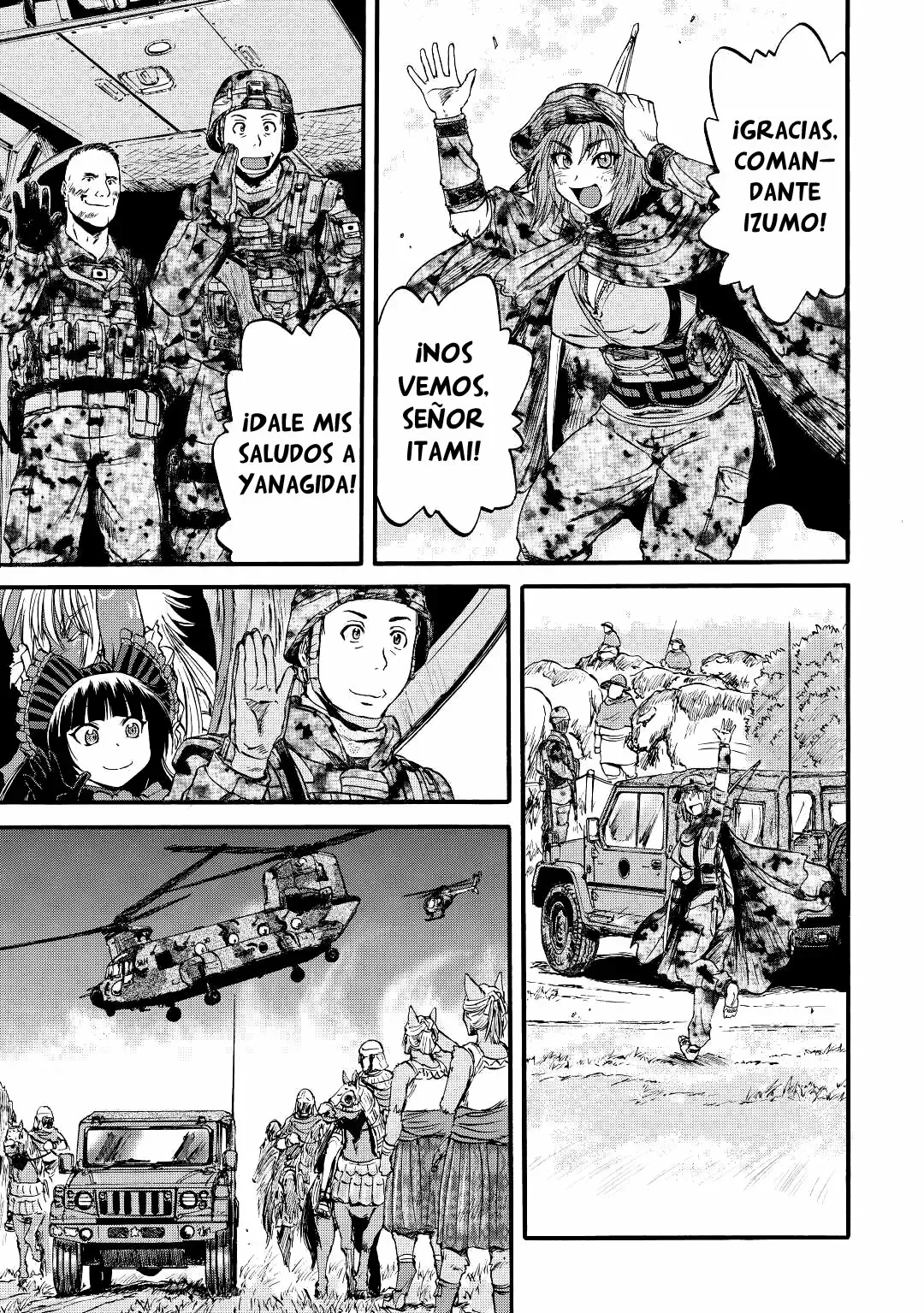 Gate: ¡Así lucharon allí las Fuerzas de Autodefensa de Japón! Capítulo 102 - página 4