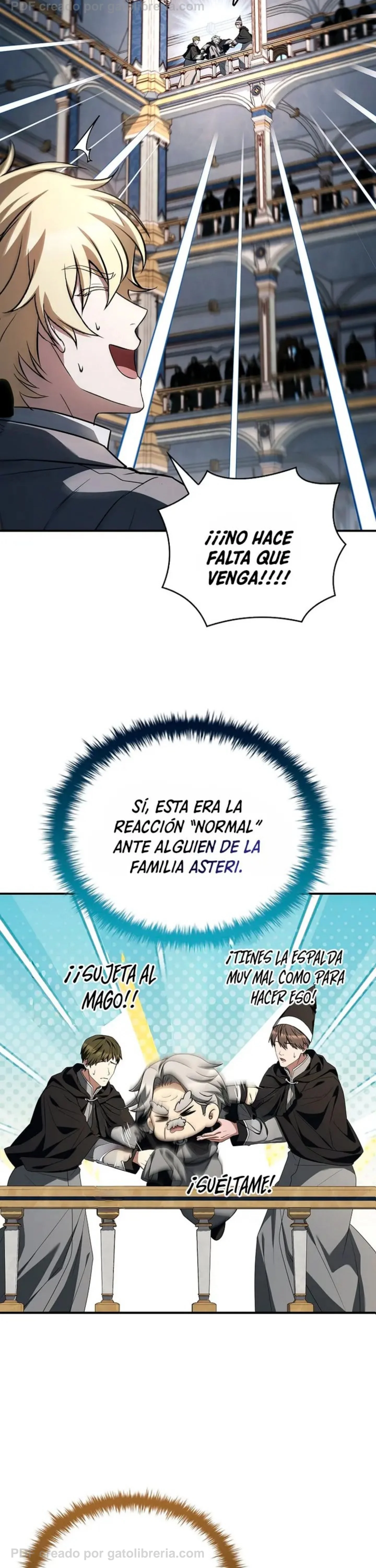 No me interesa ser el sucesor; mejor me dedicaré a sanar. Capítulo 28 - página 44