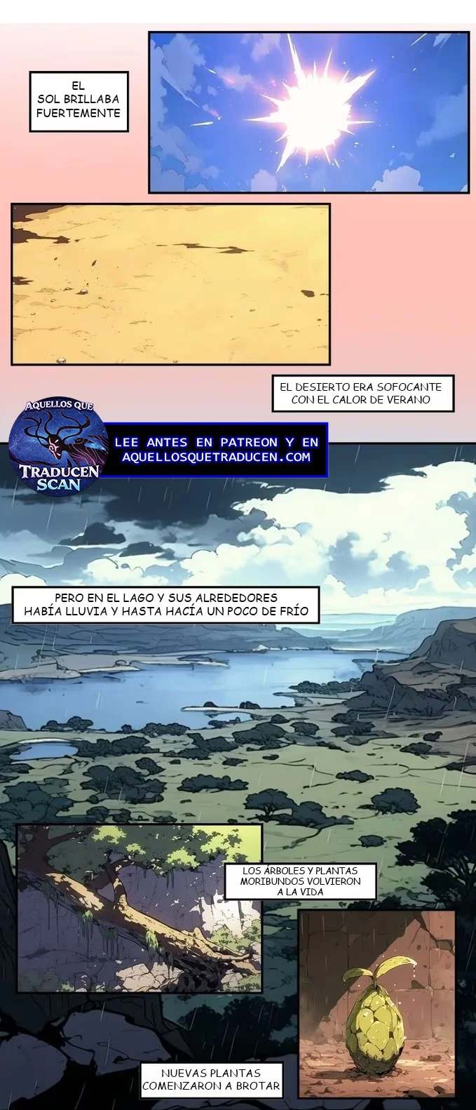 Mi Evolución a Partir de un Lago Capítulo 4 - página 8