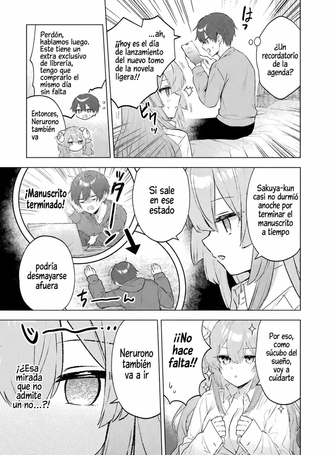 Suima-chan wa Nekashitsuketai Capítulo 2 - página 7