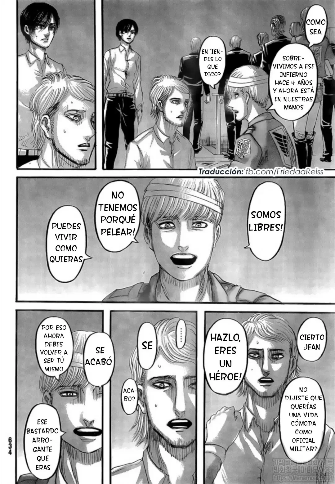 Shingeki no Kyojin Capítulo 125 - página 37