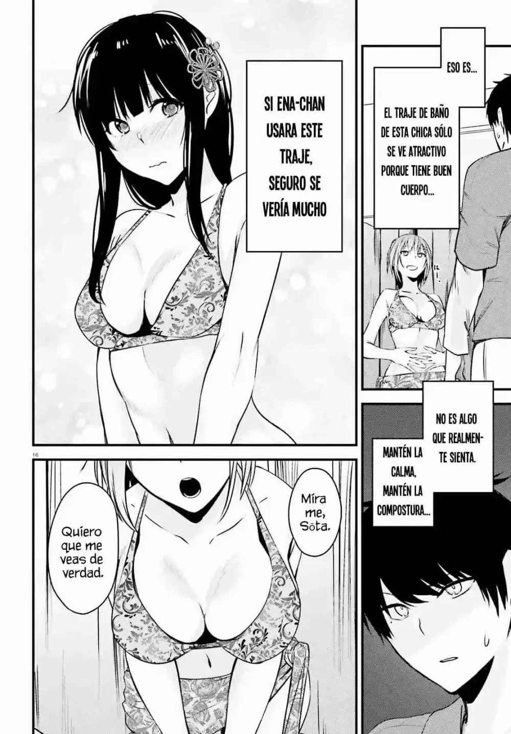 La chica guapa que me robó a mi novia parece que ahora va a por mí Capítulo 2 - página 18