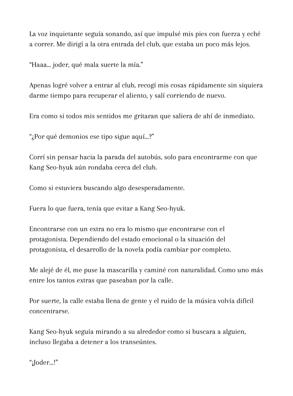 Soy solo un extra, pero un asesino me está persiguiendo Capítulo 22 - página 8