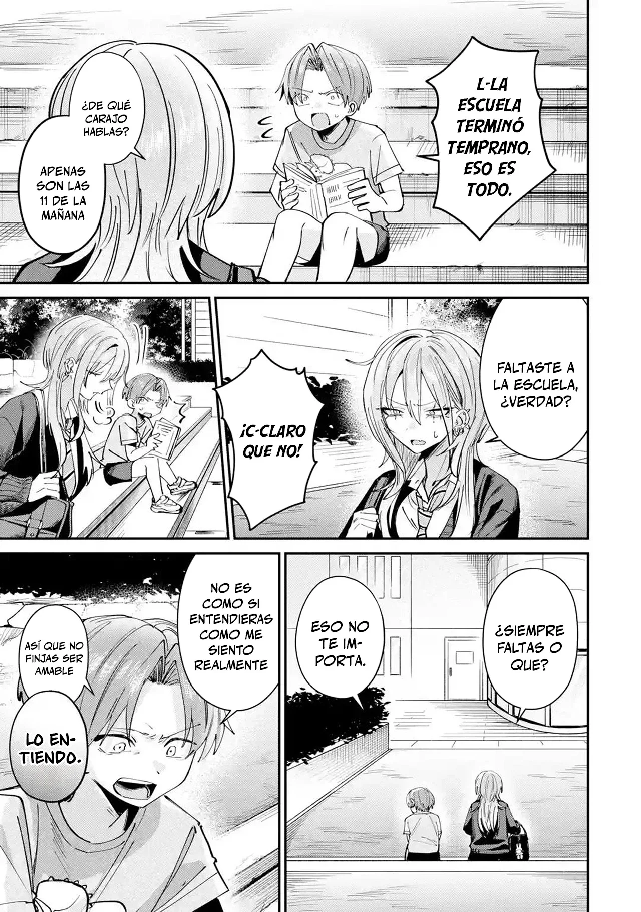 Haimiya-senpai wa Kowakute Kawaii Capítulo 30 - página 11