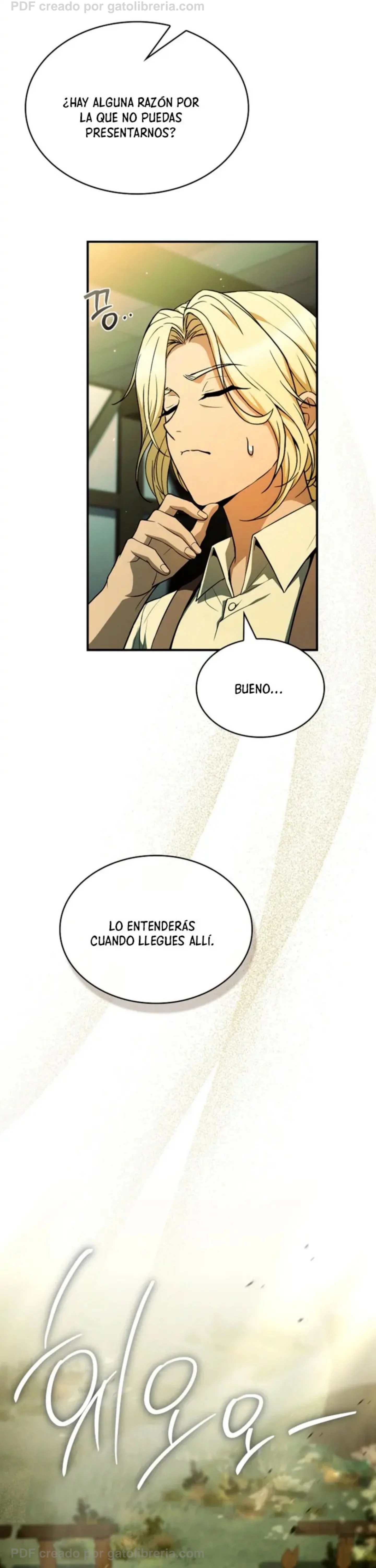 No me interesa ser el sucesor; mejor me dedicaré a sanar. Capítulo 14 - página 24