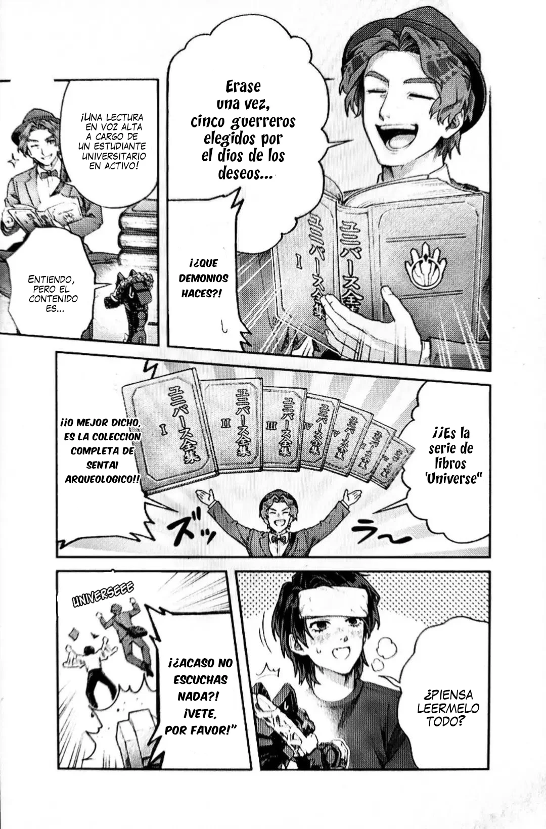 No. 1 Sentai Gozyuger: THE MANGA MANGA UNIVERSE Capítulo 1 - página 17