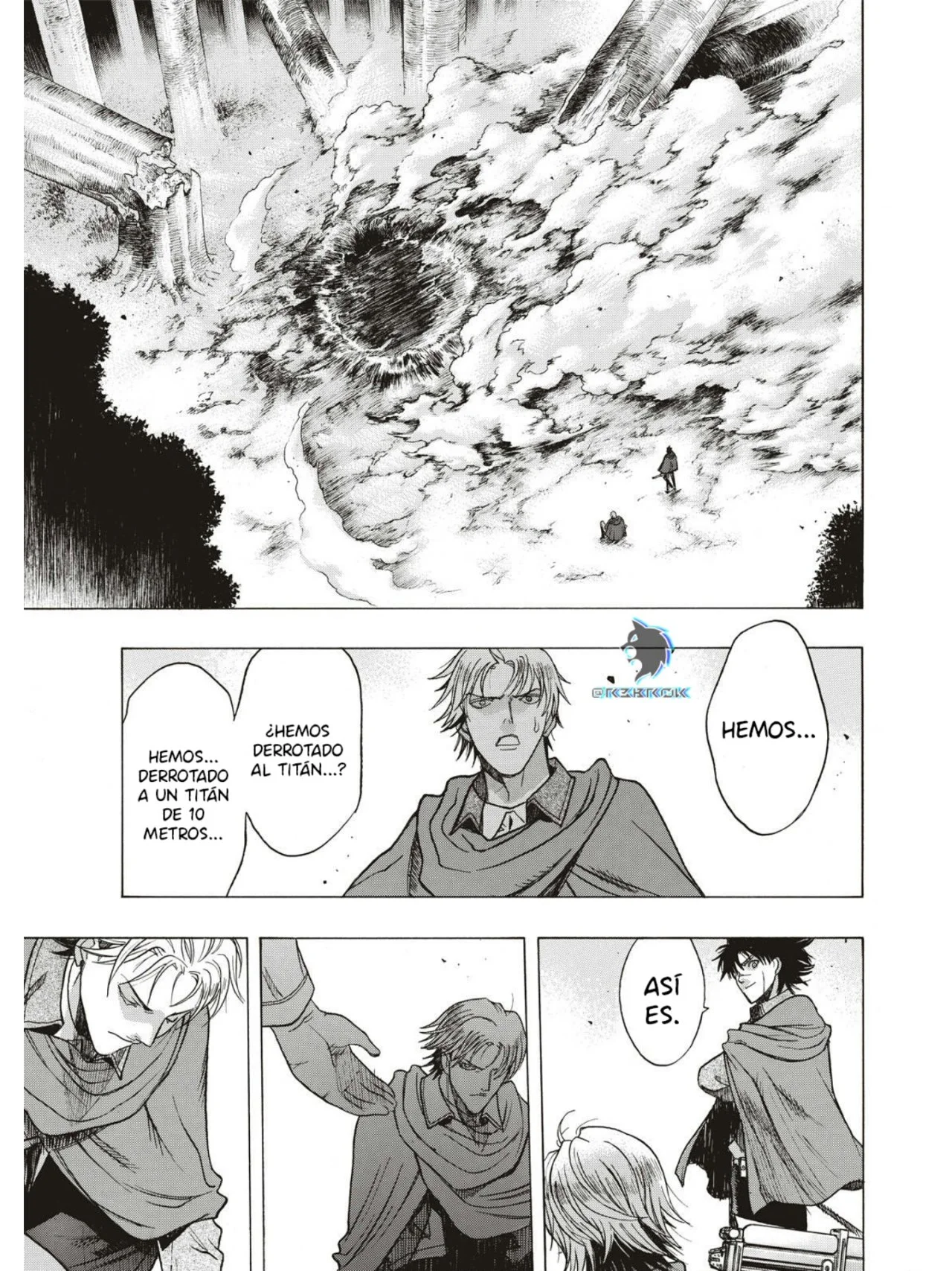 Shingeki no Kyojin: Antes de la Caída Capítulo 65 - página 34