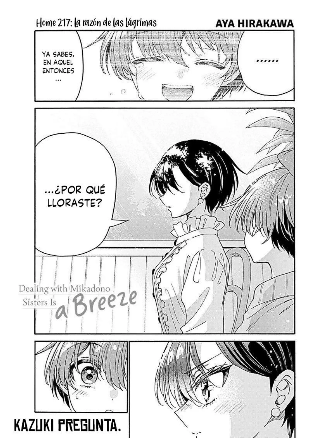 Mikadono Sanshimai wa Angai, Choroi. Capítulo 217 - página 1