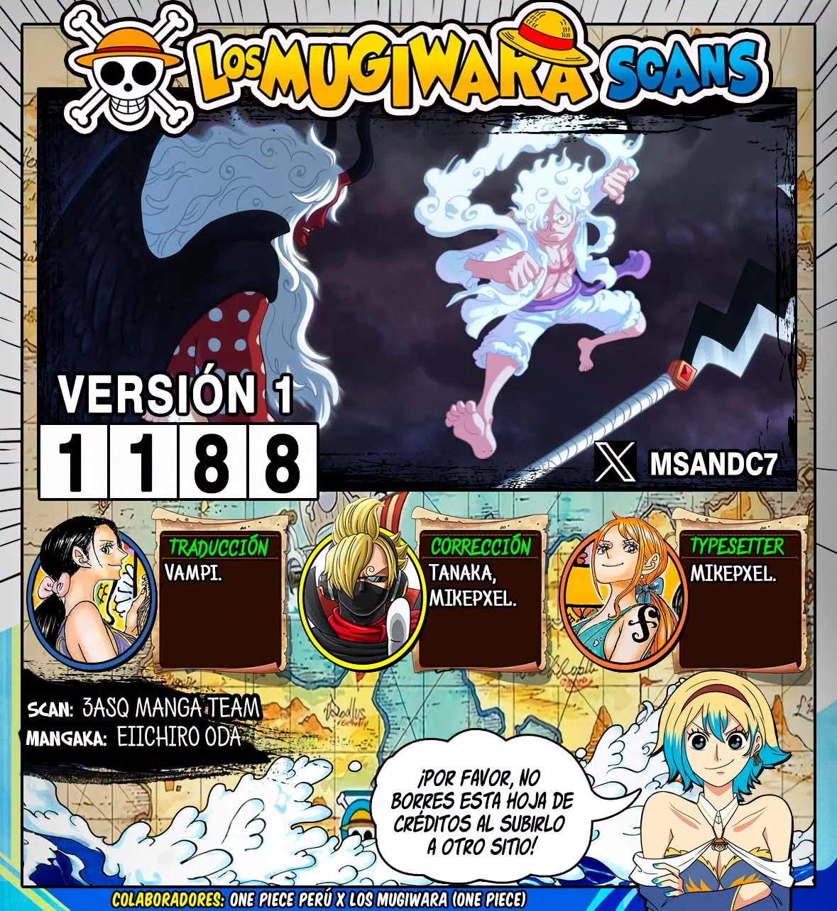 One Piece Capítulo 1188 - página 1