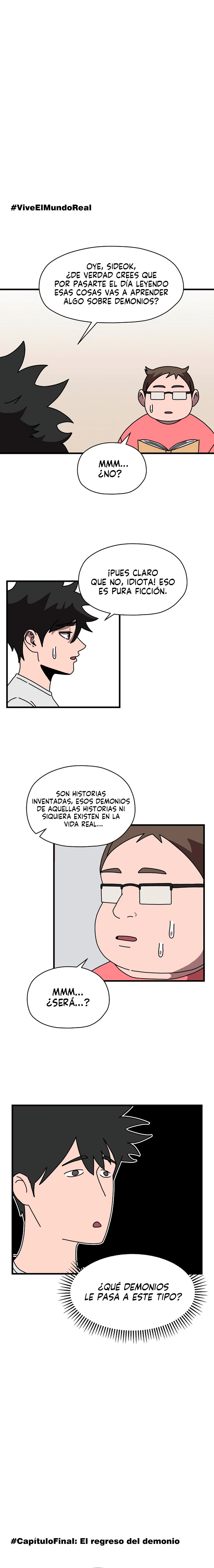 Protegiendo Temporalmente a un Demonio Capítulo 9 - página 3