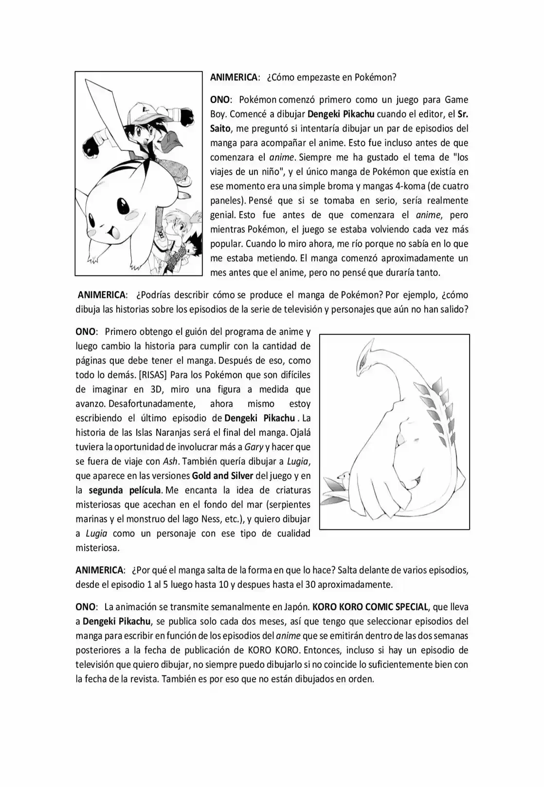 Pokemon Dengeki Pikachu Capítulo 20 - página 14