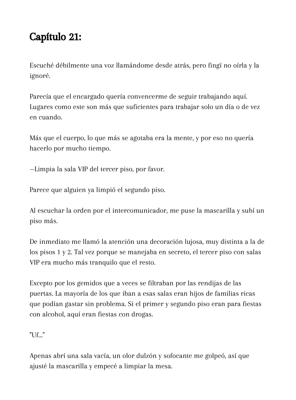 Soy solo un extra, pero un asesino me está persiguiendo Capítulo 21 - página 4