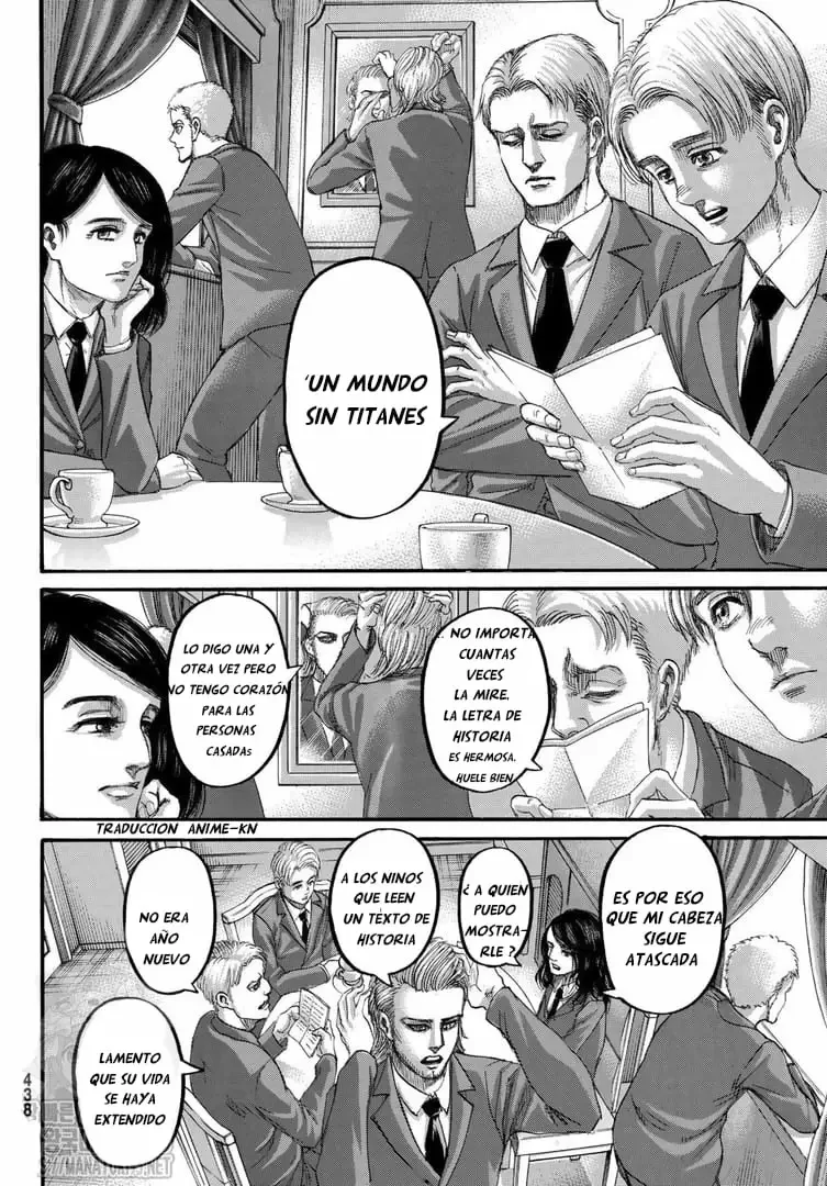 Shingeki no Kyojin Capítulo 139 - página 43