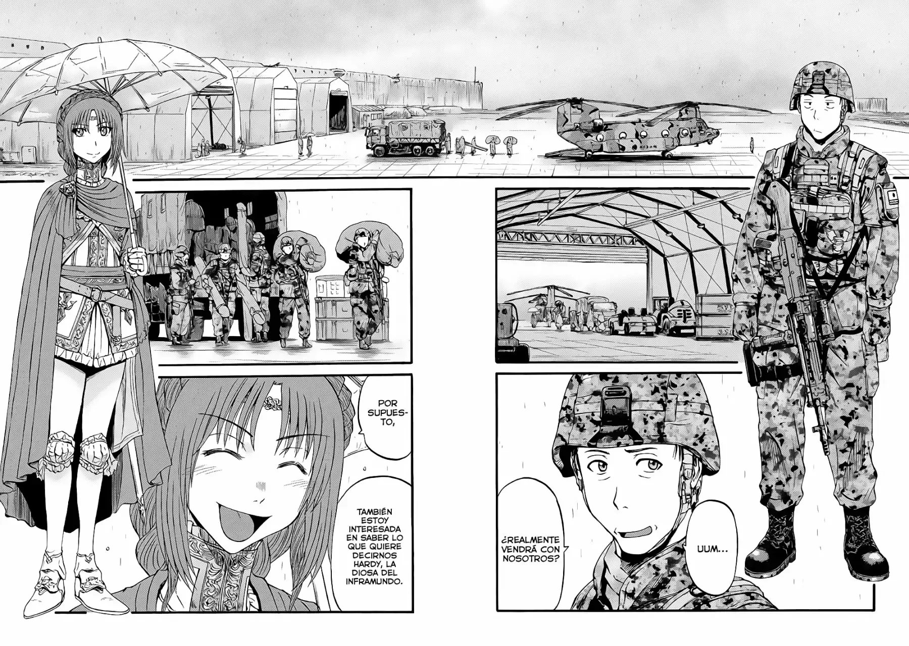 Gate: ¡Así lucharon allí las Fuerzas de Autodefensa de Japón! Capítulo 92 - página 5