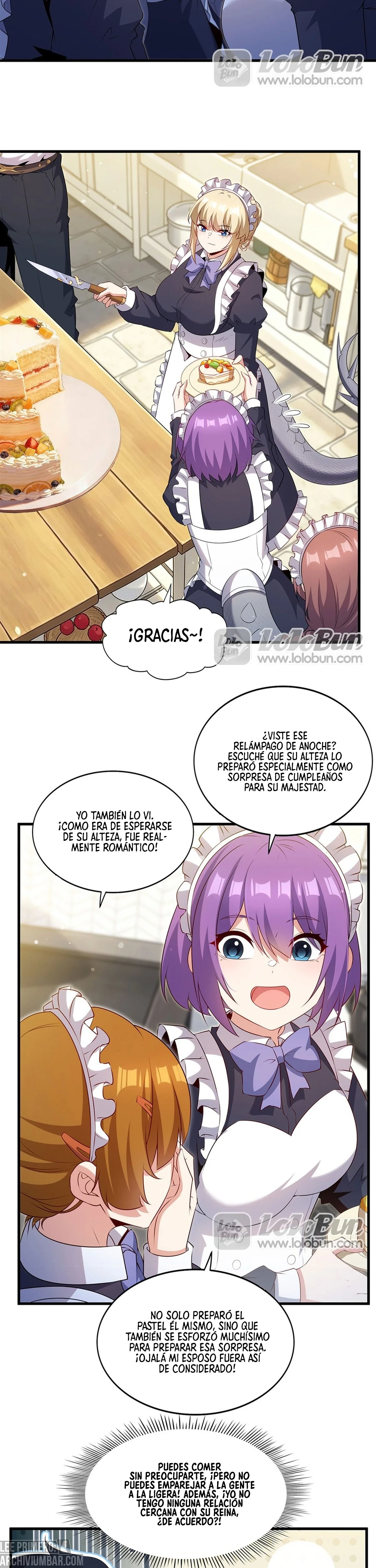 Callate dragona malvada, ya no quiero criar hijos contigo Capítulo 107.5 - página 3