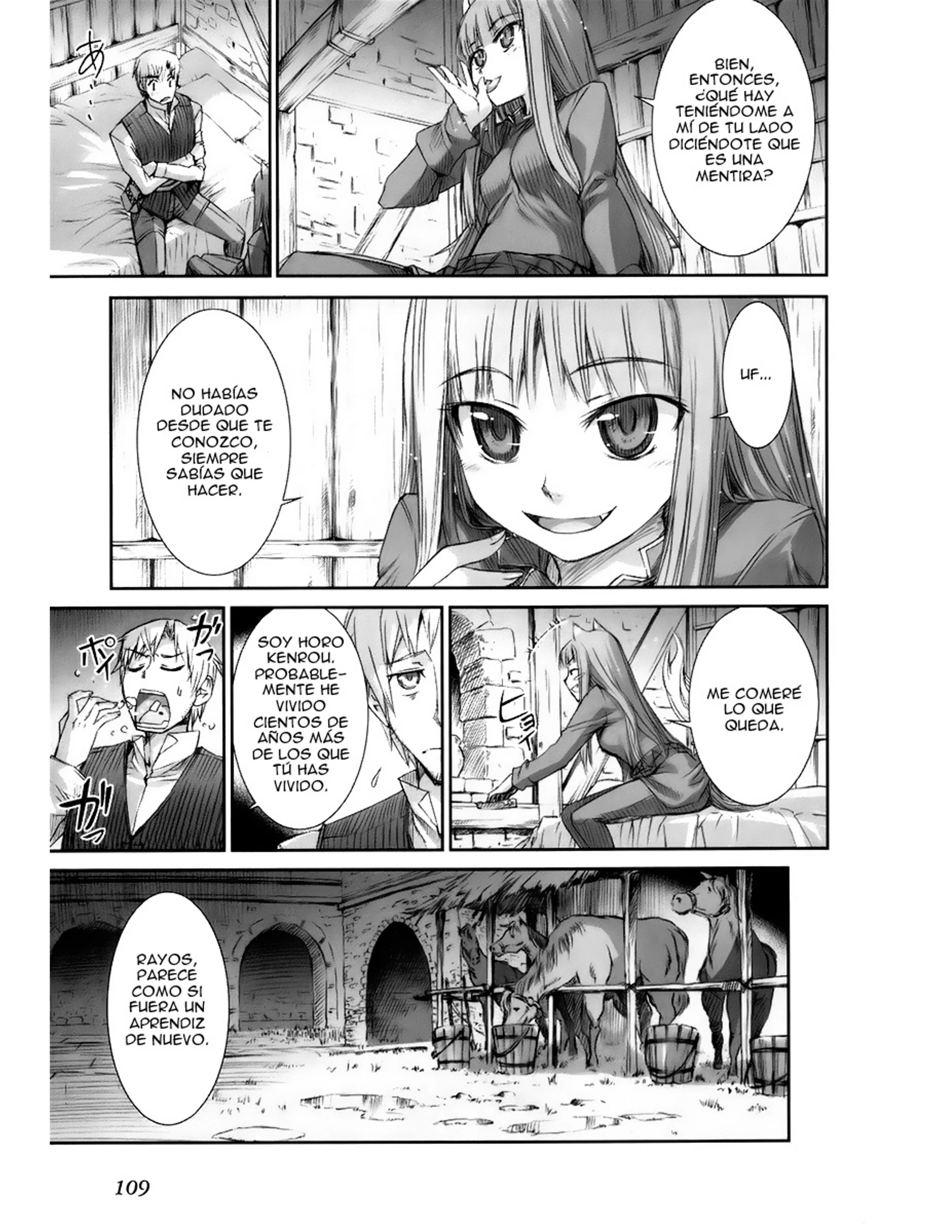 SPICE AND WOLF Capítulo 1 - página 107